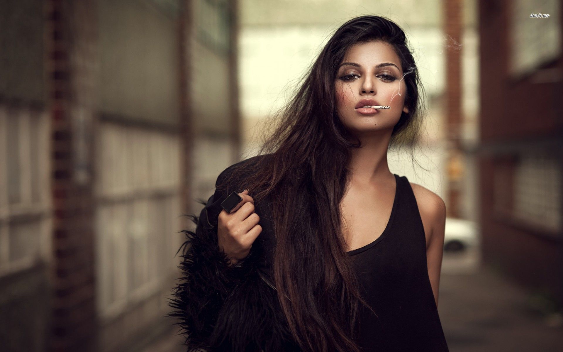 A playful frame from Sassy girls — online in Yangon